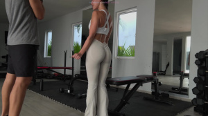 Fit Latina Babe Gets Fucked hard after Workout - Miki_Infinita